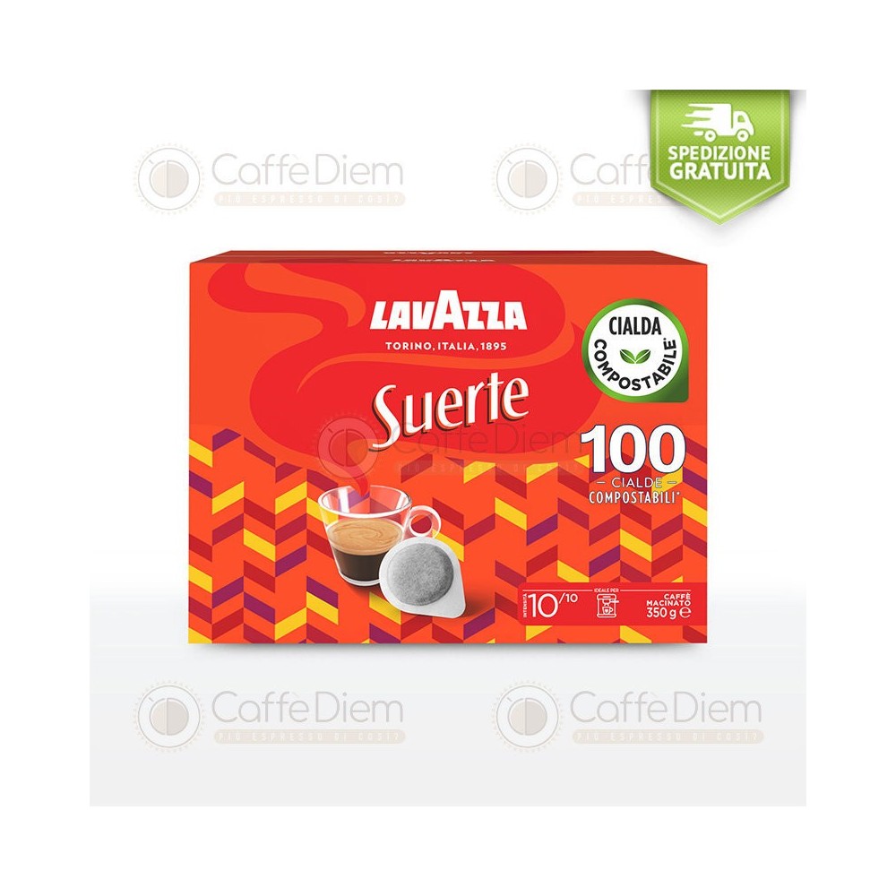 Lavazza Suerte Ese 44 papaer pods | Caffè Diem