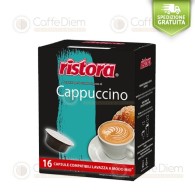 Original Ristora Cappuccino Coffee Capsules for Lavazza A Modo Mio Espresso Machine | Caffè Diem