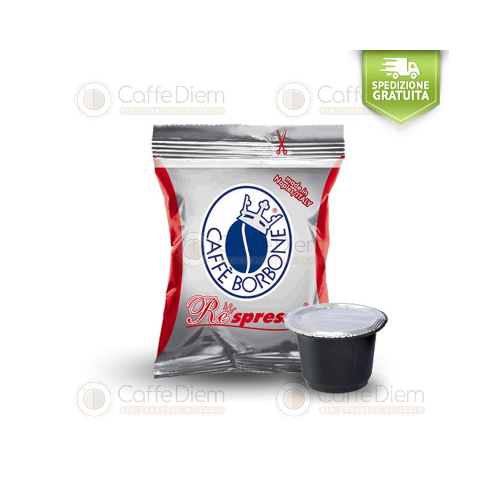 Borbone Respresso Red Blend Miscela Rossa Coffee Capsules | Caffè Diem