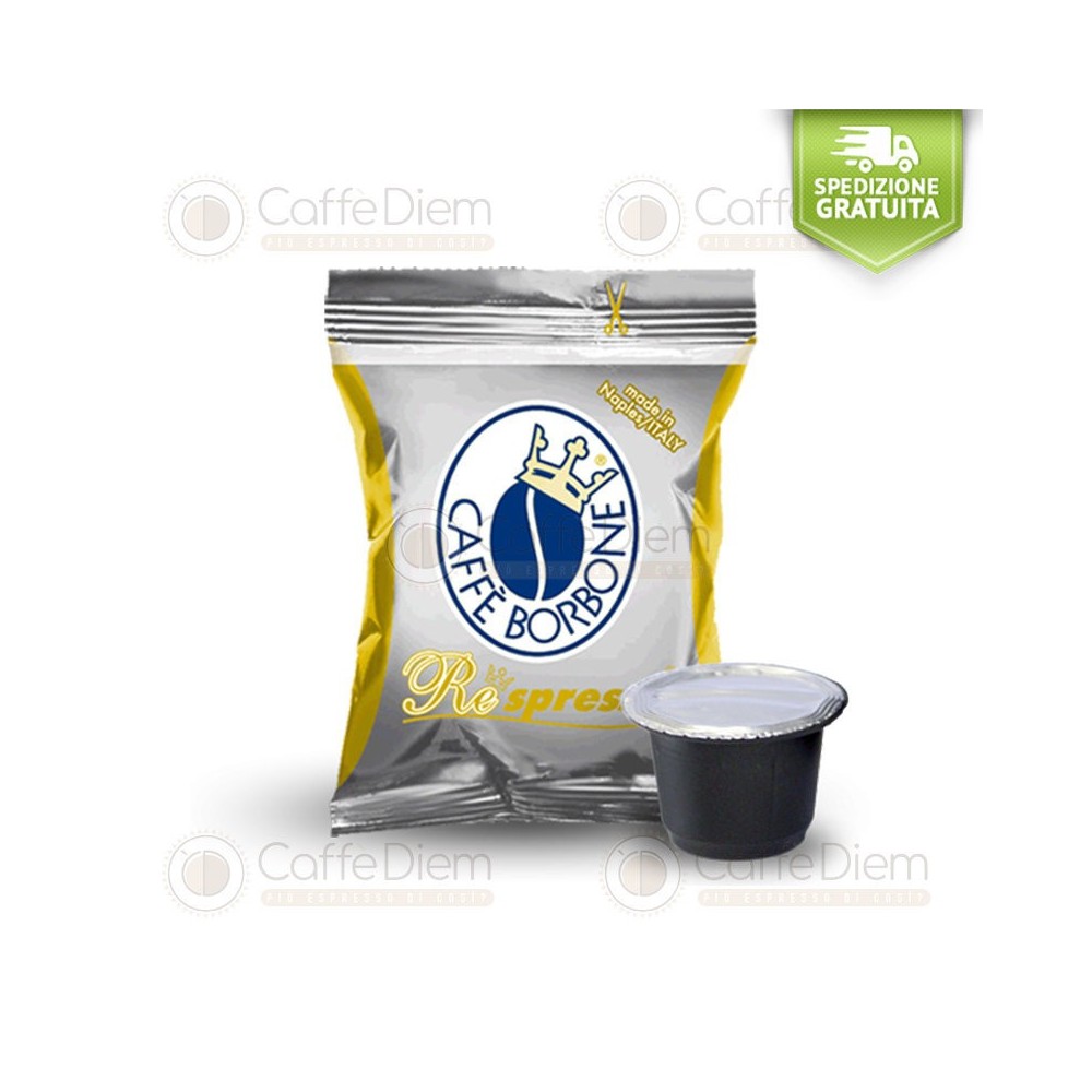 Borbone Respresso Gold Blend Miscela Oro Coffee Capsules | Caffè Diem