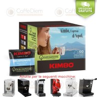 Kimbo cialde Decaffeinato offerta cartone