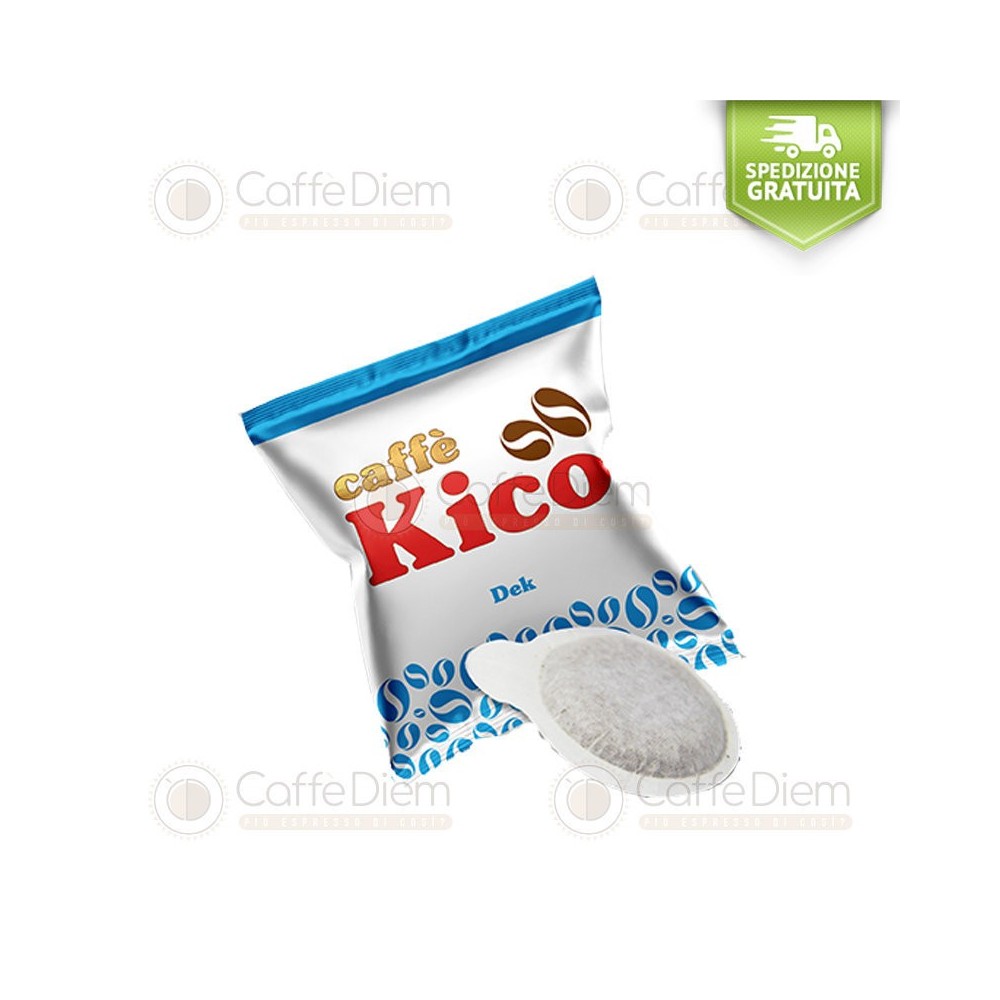 Kico Caffè 150 Cialde Carta Filtro Ese44mm Miscela DECA 8 grammi