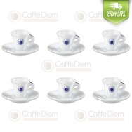 set tazzine da caffè borbone