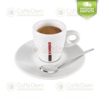 Kimbo Set Tazze Tazzine con Piattini per ESPRESSO Caffè